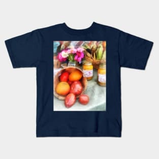 Tomatoes and Peaches Kids T-Shirt